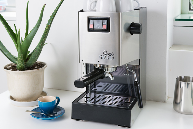 espresso machine with grinder