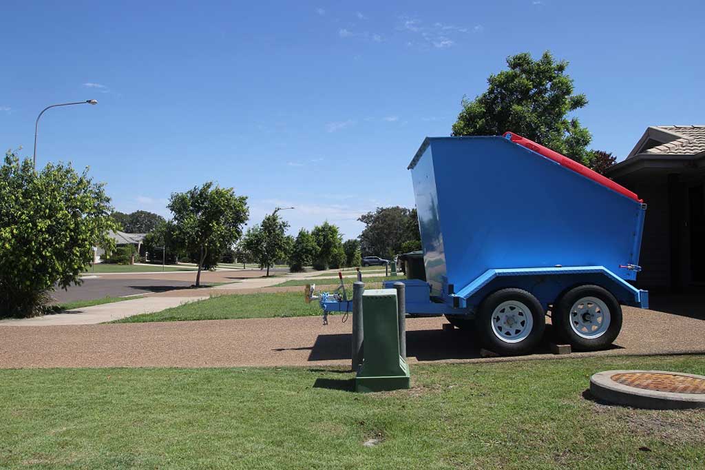 Hydraulic Skip Bin Trailer